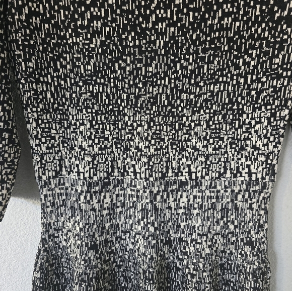 Carmen Sweater Midi Dress Sx M Women Evening 3/4 Sleeves Cocktail Stretchy - Picture 11 of 12
